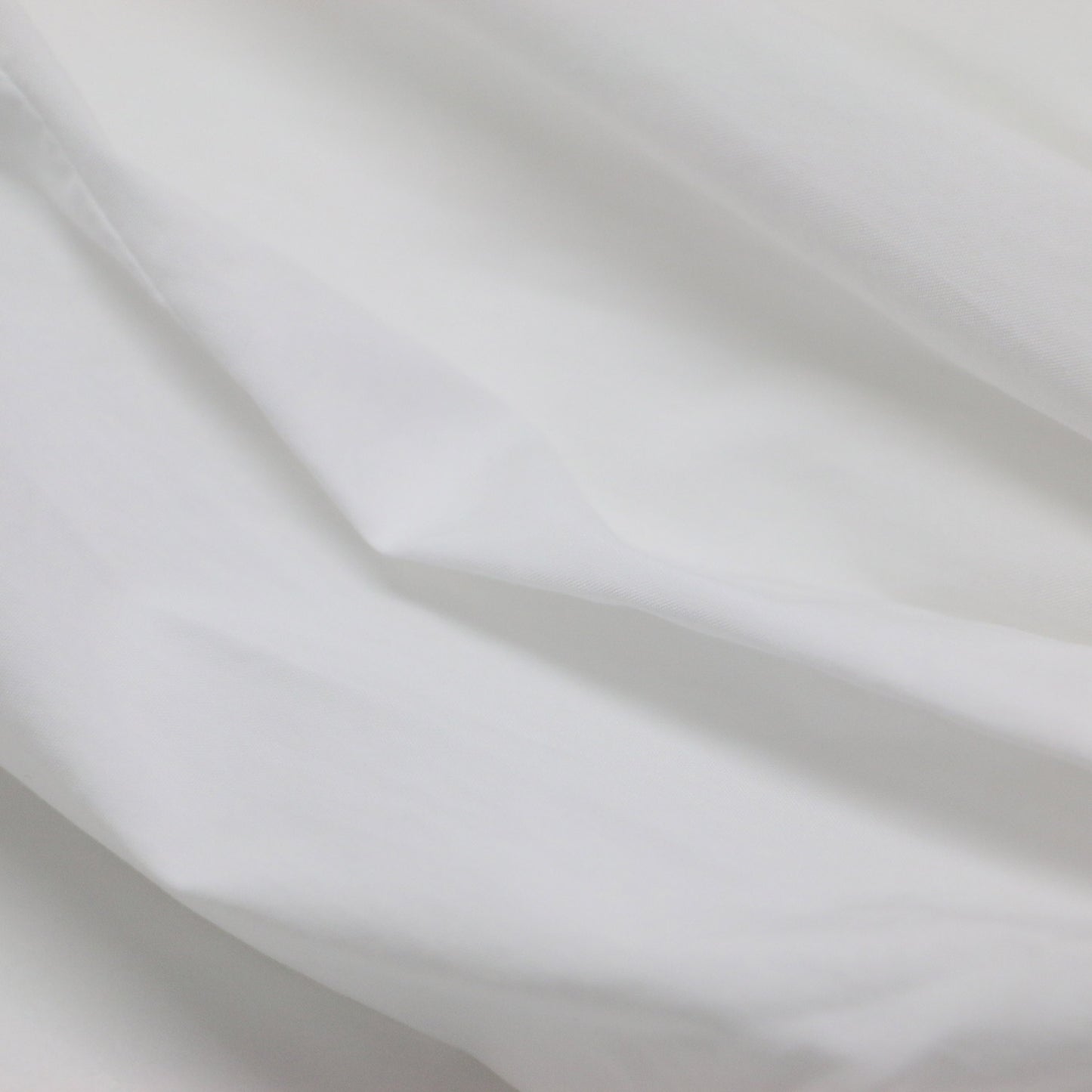 22春夏 ギャザー フリルスリーブ ブラウス / プルオーバー 長袖 クルーネック タック コットン