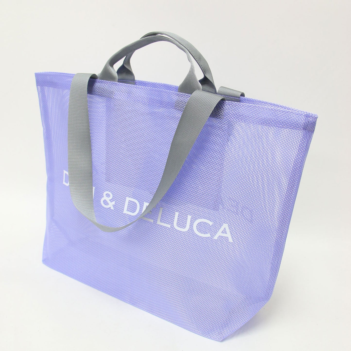 25春夏 2WAY メッシュ トートバッグ L / ハンドバッグ 肩掛け ロゴ