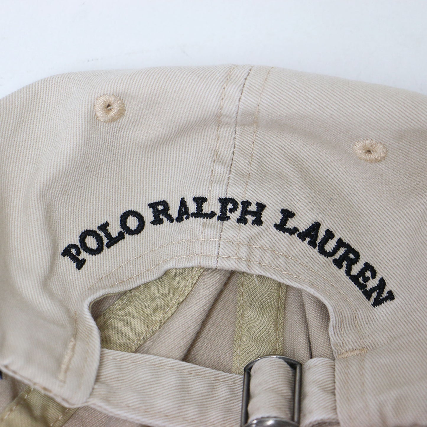 ポロベア 刺繍 キャップ / 帽子 ロゴ コットン