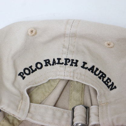 ポロベア 刺繍 キャップ / 帽子 ロゴ コットン