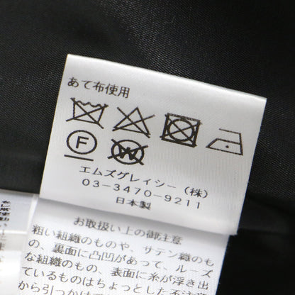 23春夏 カメリア リボン ワンピース / ドレス 半袖 ミディ丈 ロールカラー フラワー バイカラー