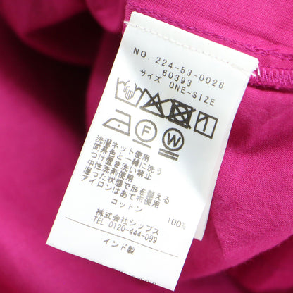 25春夏 マドラスチェック ウエスト タブ ワンピース / シャツ ロング丈 ウエストタブ