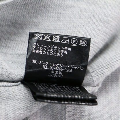 24秋冬 深Vネック ニット ベスト / REGAL WOOL SLIM VEST R ジレ ノースリーブ ウール
