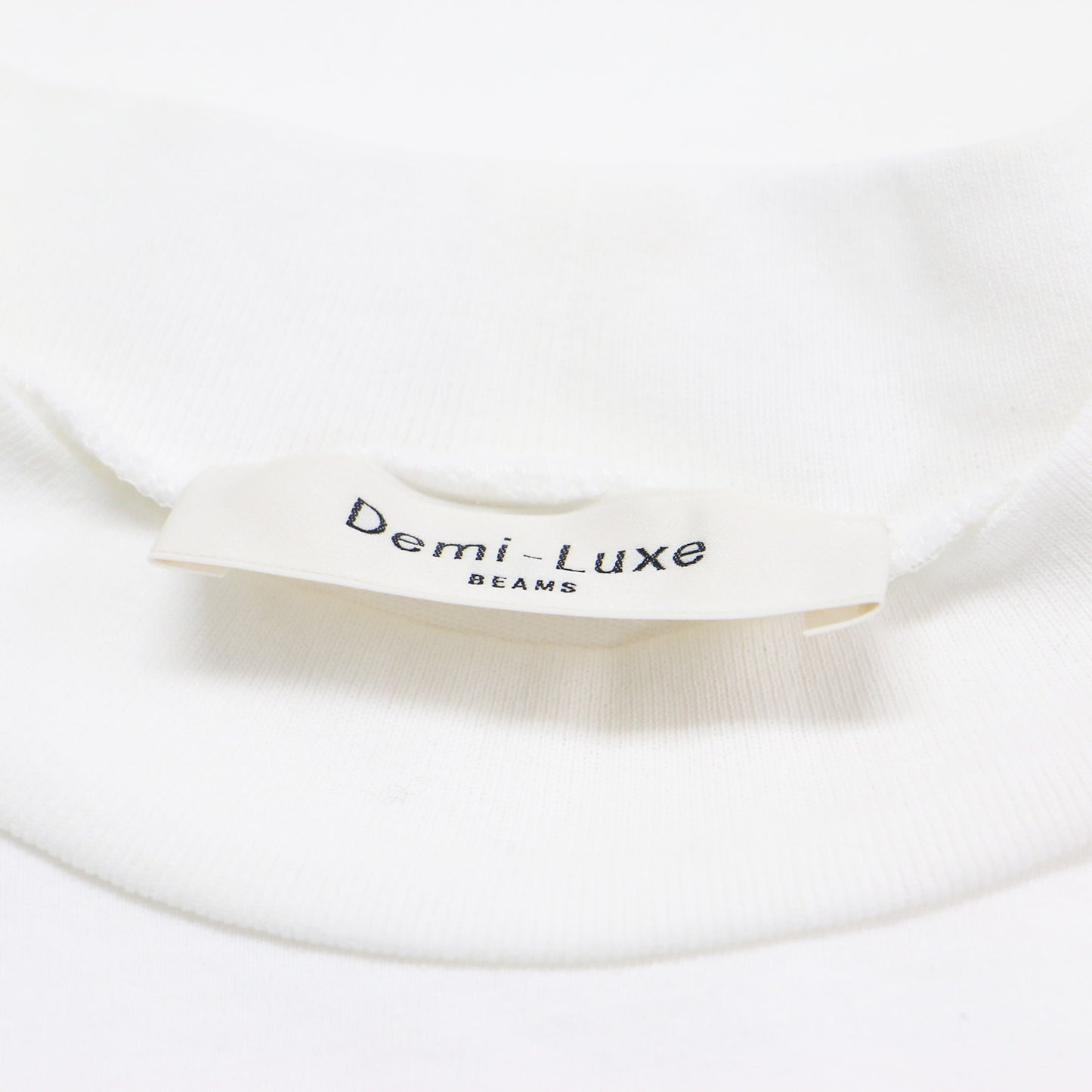 24春夏 モックネック ショート Tシャツ / カットソー 半袖 コンパクト コットン