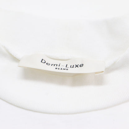 24春夏 モックネック ショート Tシャツ / カットソー 半袖 コンパクト コットン