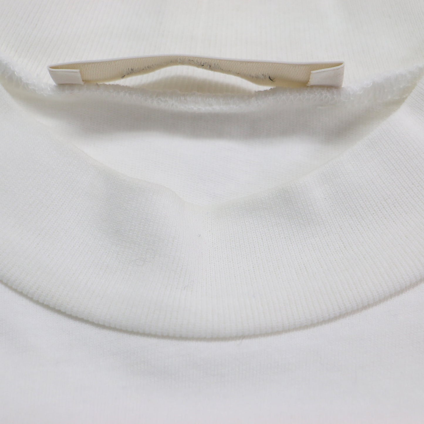 24春夏 モックネック ショート Tシャツ / カットソー 半袖 コンパクト コットン