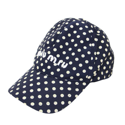 ドット ベースボールキャップ / 帽子 ロゴ 刺繍