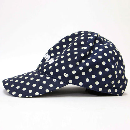 ドット ベースボールキャップ / 帽子 ロゴ 刺繍