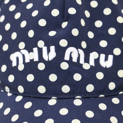 ドット ベースボールキャップ / 帽子 ロゴ 刺繍