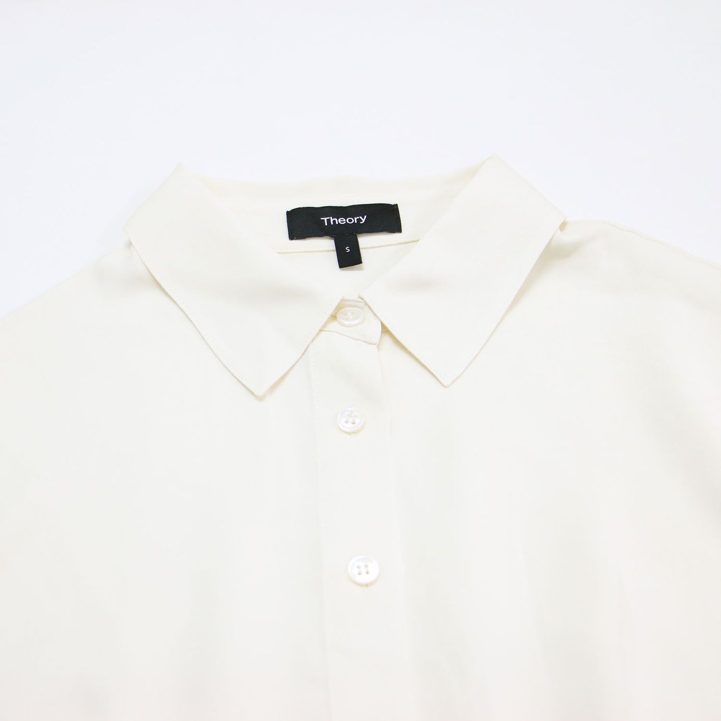24春夏 シルク キャップスリーブ シャツブラウス / MODERN GGT CAP SLV BLOUSE 半袖 コンパクト ジョーゼット
