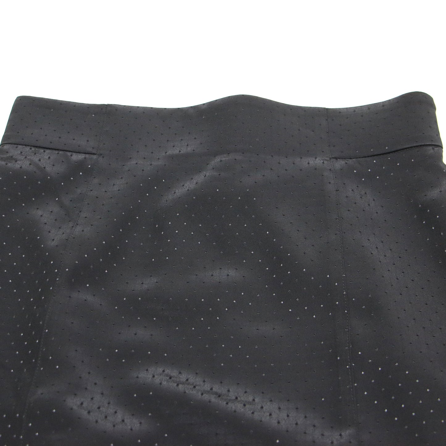 25春夏 ピンドット ジャガード マーメイド スカート / ロング フレア Aライン ハイウエスト ドレープ 光沢感