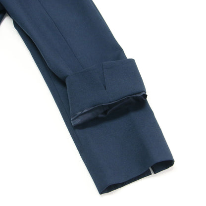 ノーカラー コンパクト ジャケット / ショート丈 スリット ホック