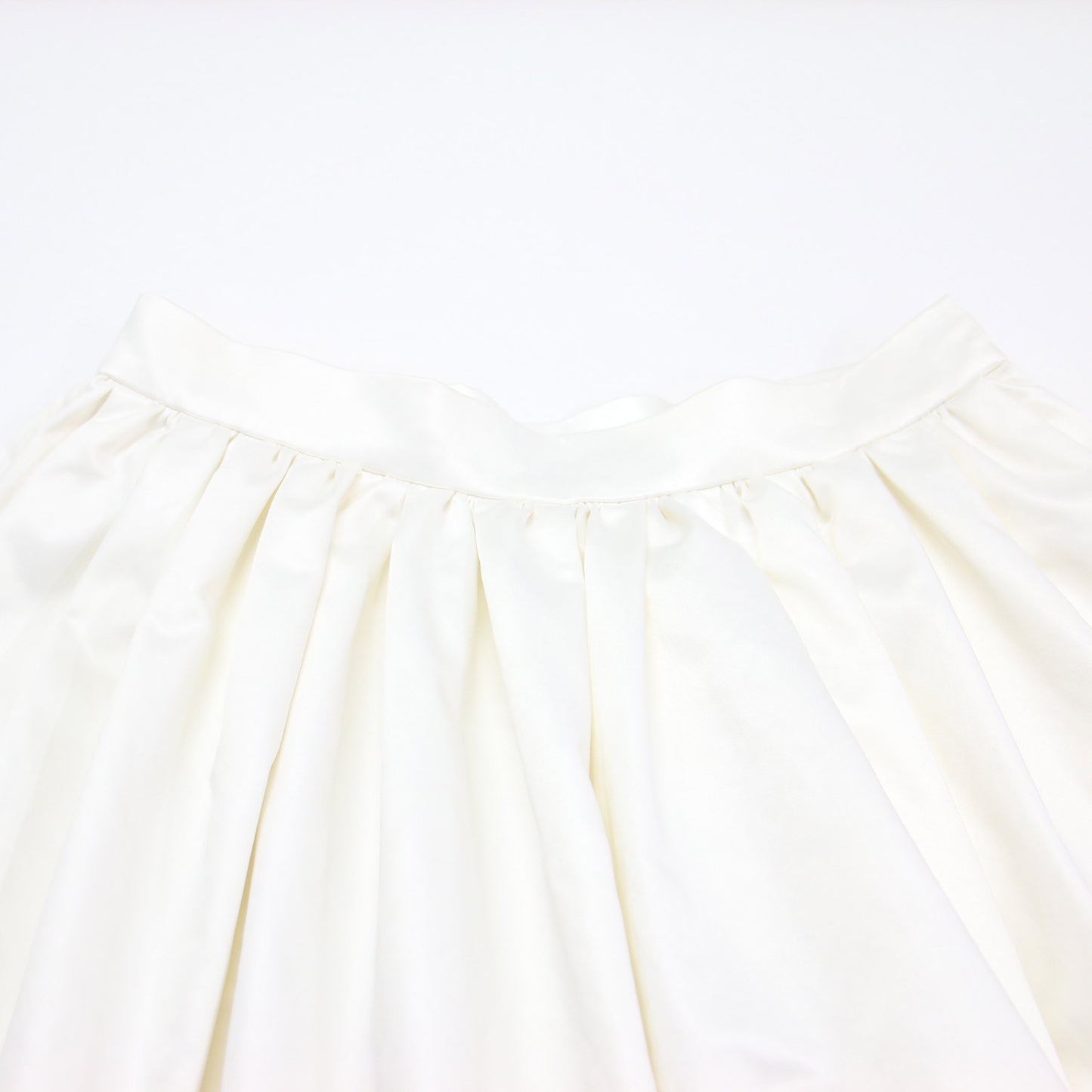 23秋冬 サテン ボリューム スカート / New Dramatic Skirt ロング ギャザー