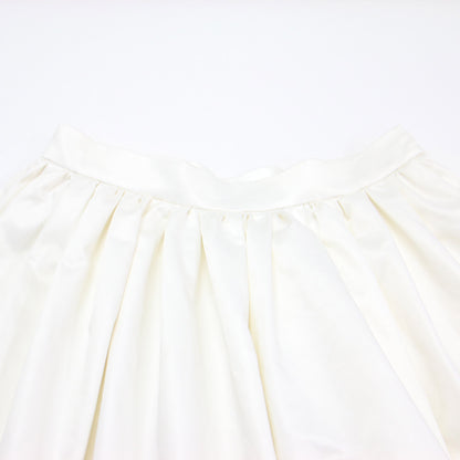 23秋冬 サテン ボリューム スカート / New Dramatic Skirt ロング ギャザー
