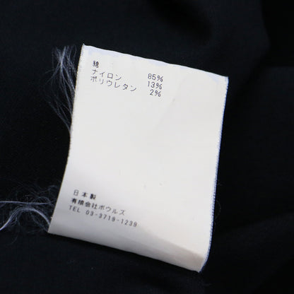 アシンメトリー タイトスカート / ミディ丈 フリル ウエストゴム ストレッチ