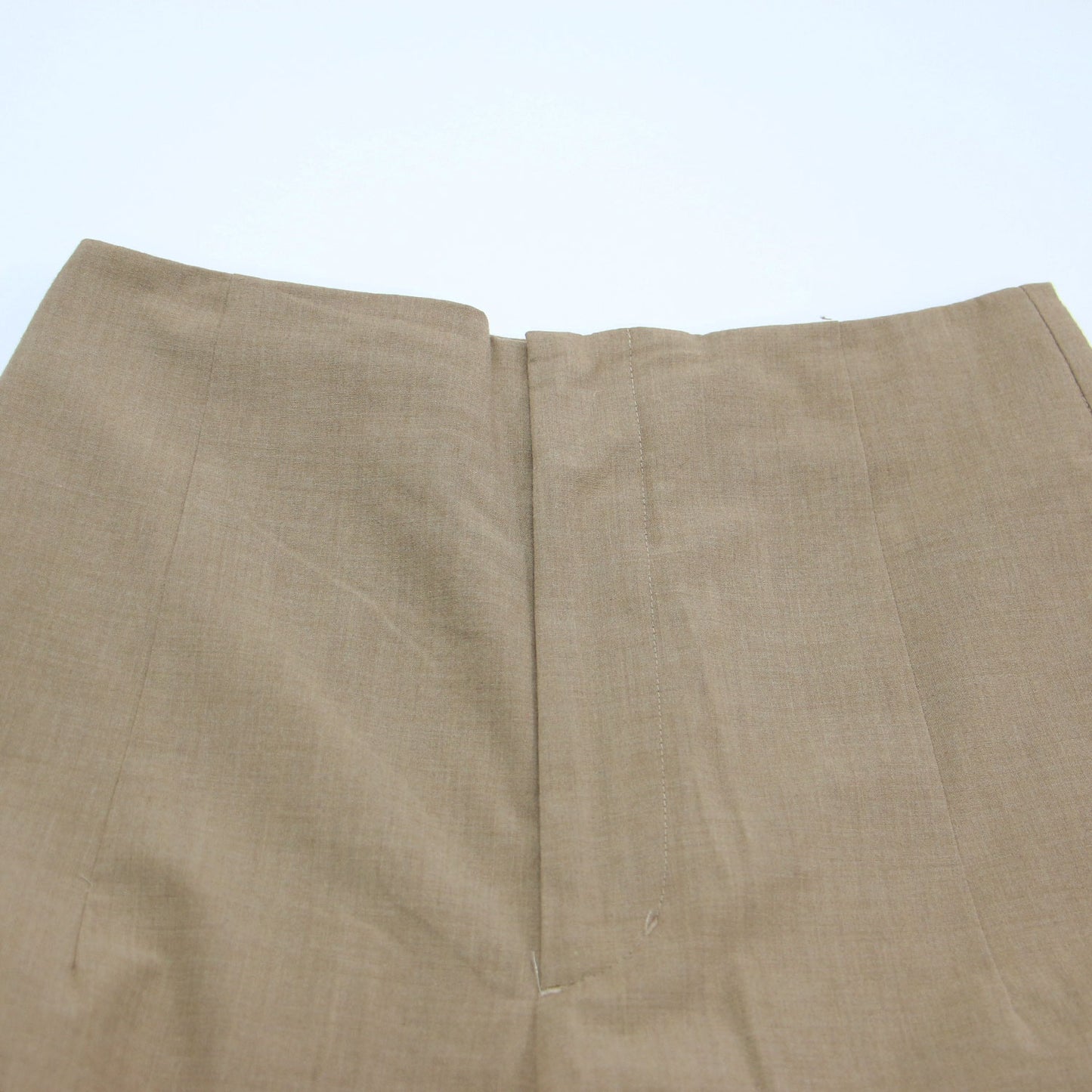 23春夏 ポリエステルブレンド ドローストパンツ / ワイドパンツ ストレート ハイウエスト ストレッチ