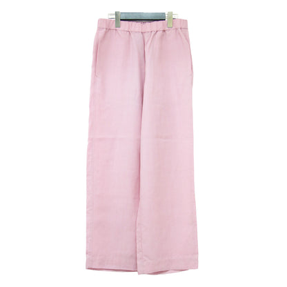 25春夏 テンセル イージー トラウザーパンツ / TENCEL EASY TROUSERS フルレングス ウエストゴム ストレート