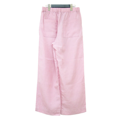 25春夏 テンセル イージー トラウザーパンツ / TENCEL EASY TROUSERS フルレングス ウエストゴム ストレート