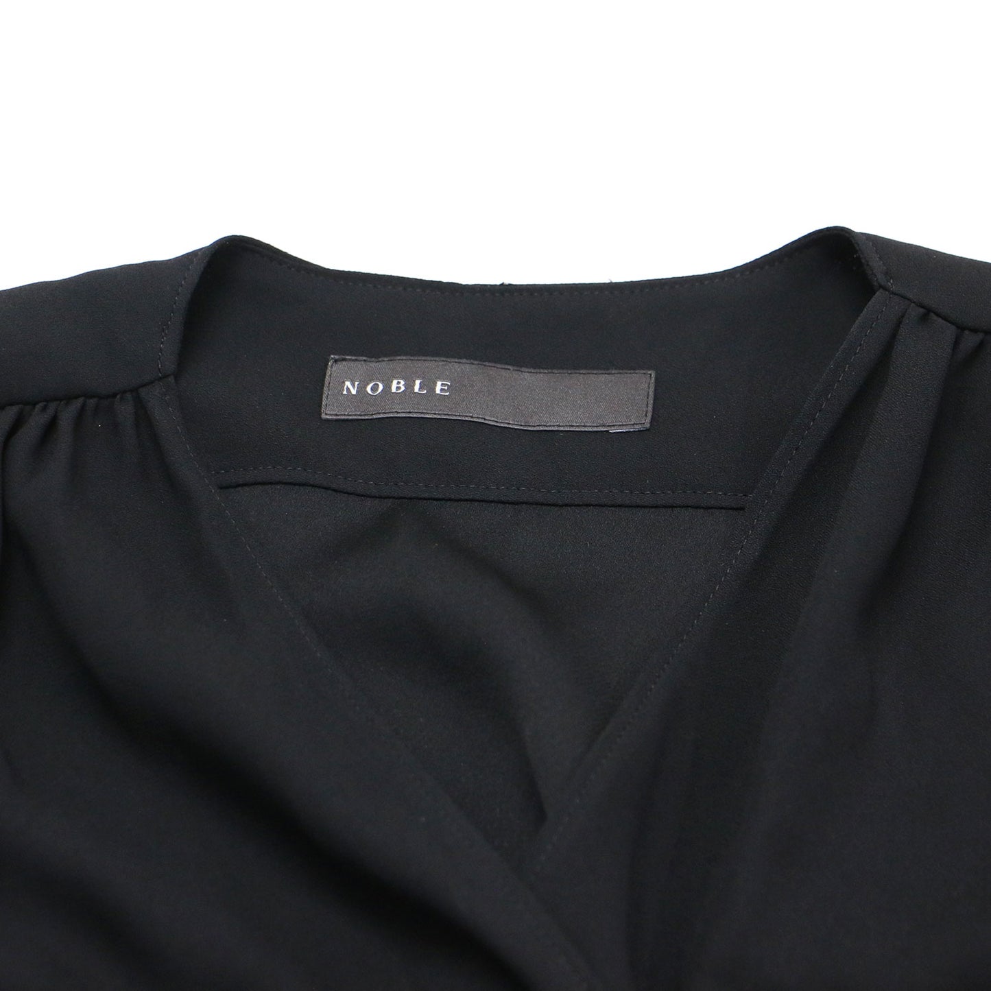 25春夏 ミリタリー バック サテン オールインワン / サロペット ノースリーブ Vネック ウエストゴム ギャザー　