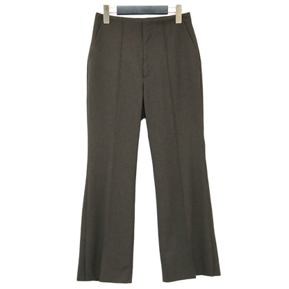 22秋冬 センターコパ フレア パンツ / ブーツカット スリット ストレッチ