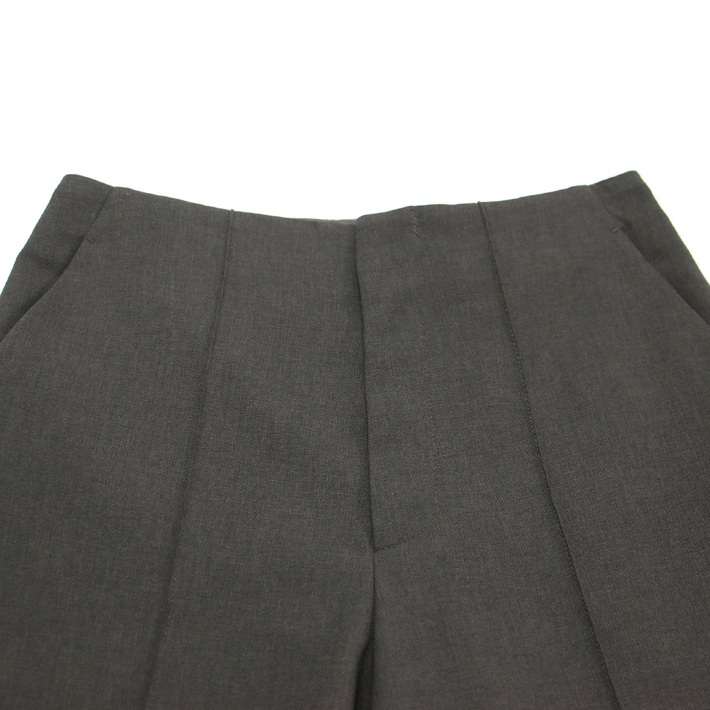 22秋冬 センターコパ フレア パンツ / ブーツカット スリット ストレッチ