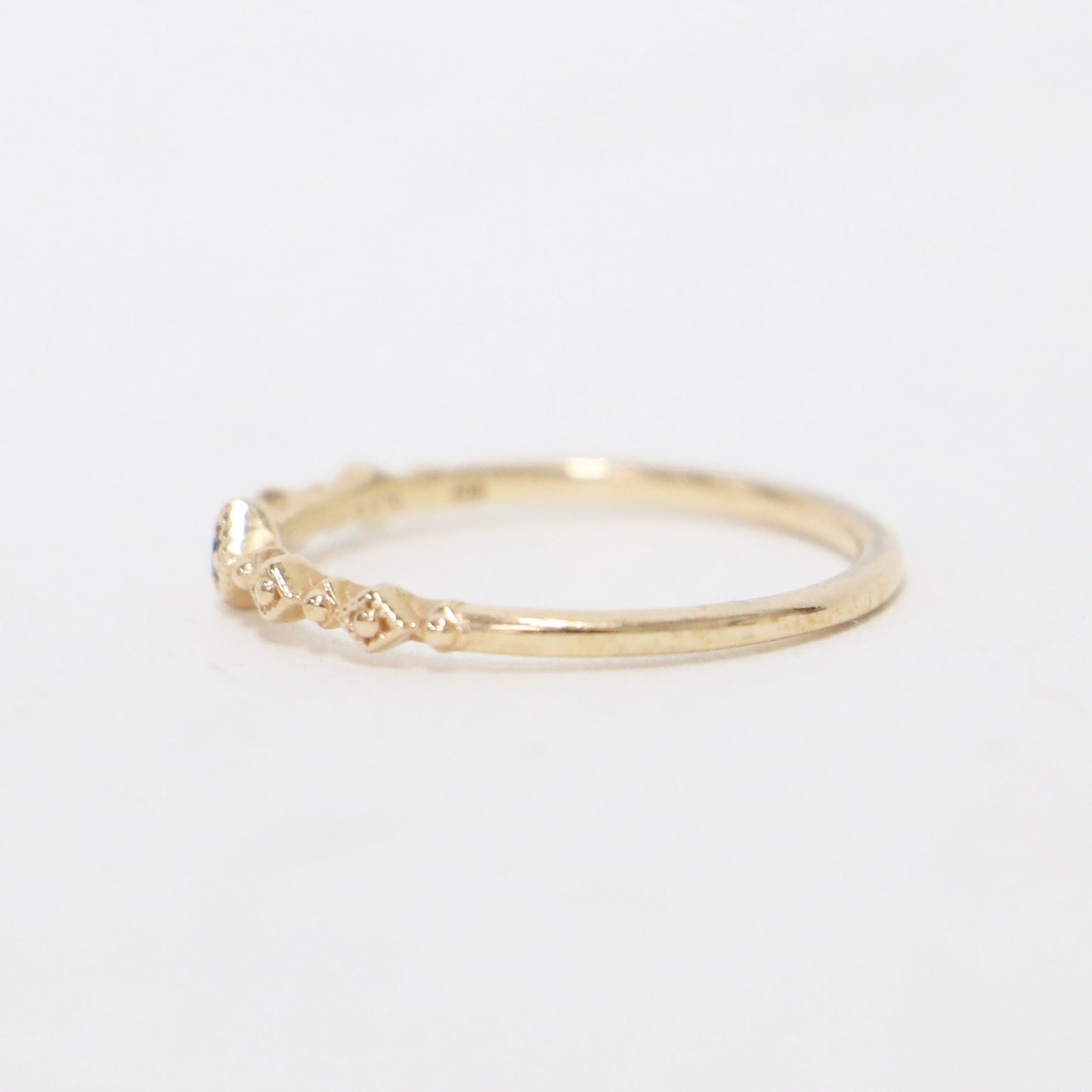 K10 ダイヤモンド リング / 指輪 ひし形