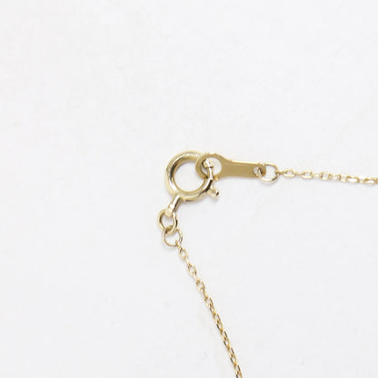 K10YG ダイヤモンド ネックレス / ひし形 チェーン