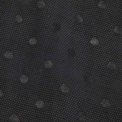 21春夏 シャドードット ロング セミタイト スカート / Iライン アシンメトリー スリット モード ジャガード