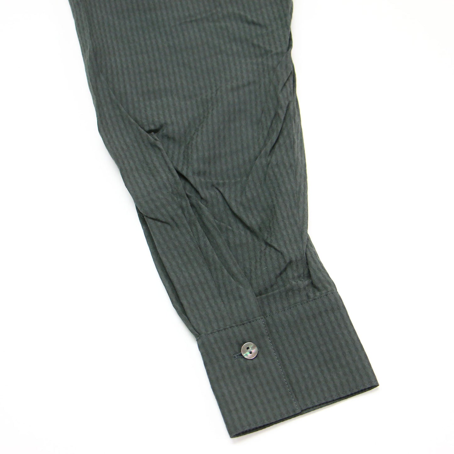 23秋冬 ドレープ ドビー クロス チュニック ブラウス / チュニック 長袖 ノーカラー ペプラム フレア