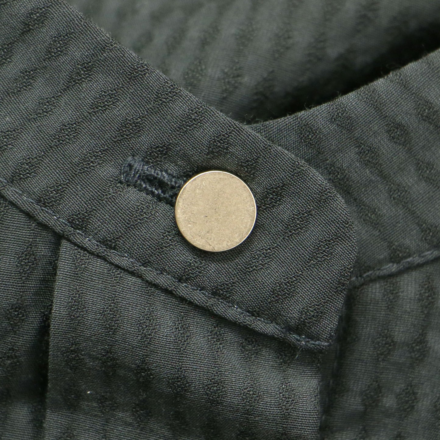 23秋冬 ドレープ ドビー クロス チュニック ブラウス / チュニック 長袖 ノーカラー ペプラム フレア