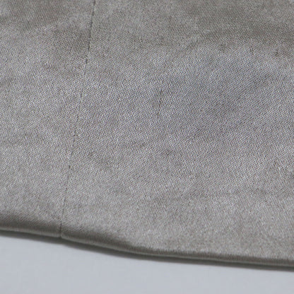 21春夏 サテン タック ミモレ丈 パンツ / Canal Posey ワイドパンツ ストレッチ