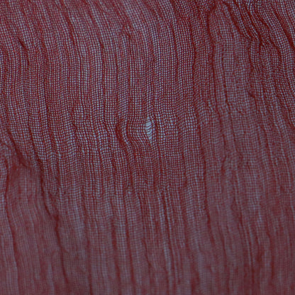 ロゴ 刺繍 フリンジ 大判 ストール / シルク ヴィンテージ オリエンタル柄 ボタニカル モチーフ