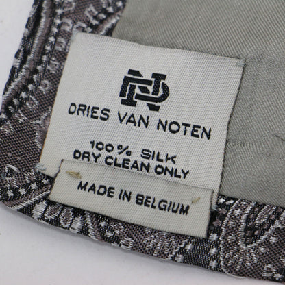 総柄 ジャガード ストール / シルク ヴィンテージ