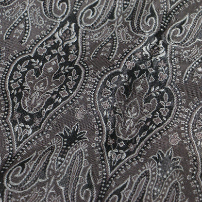 総柄 ジャガード ストール / シルク ヴィンテージ