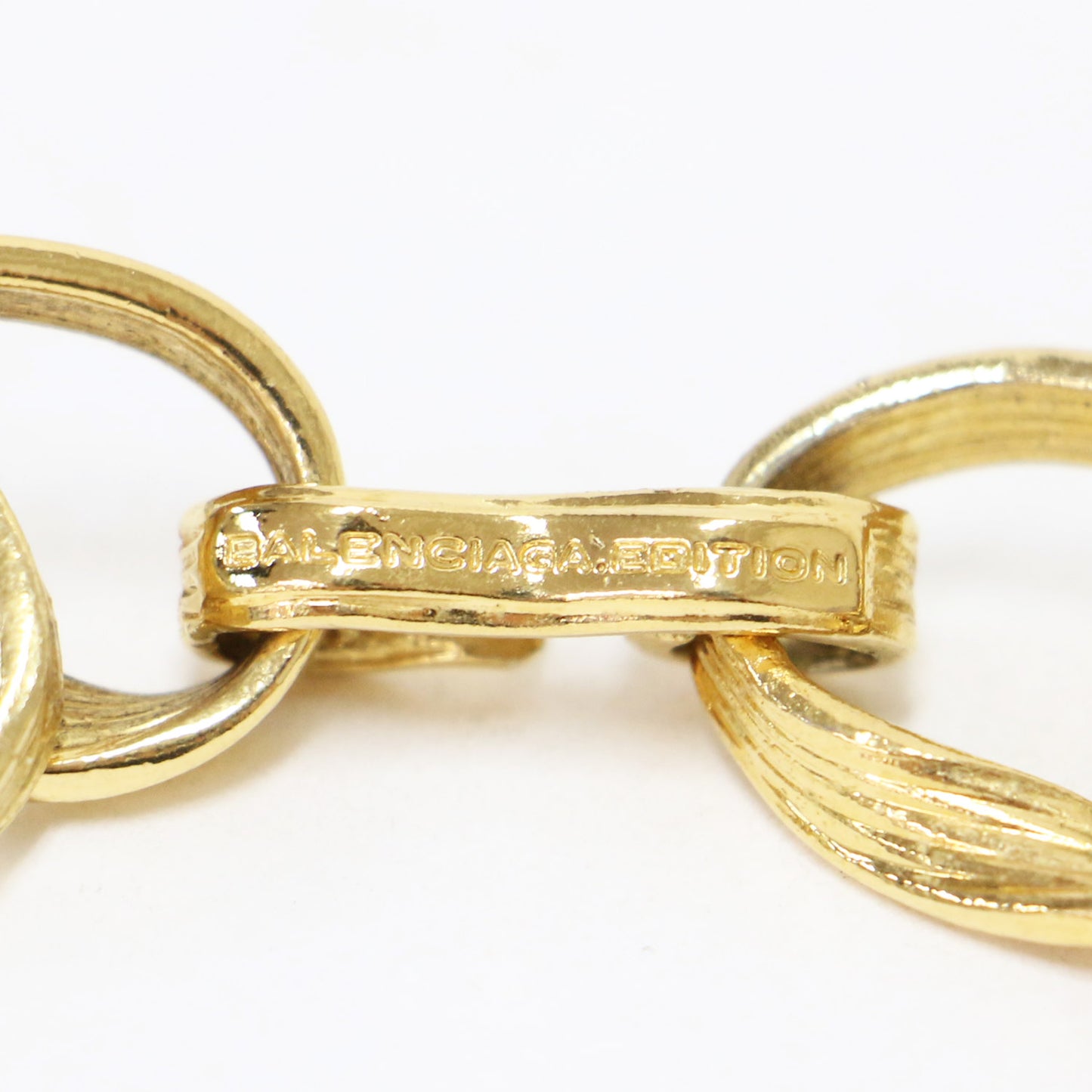 EDITION リング ネックレス / メタリック チェーン ロゴ