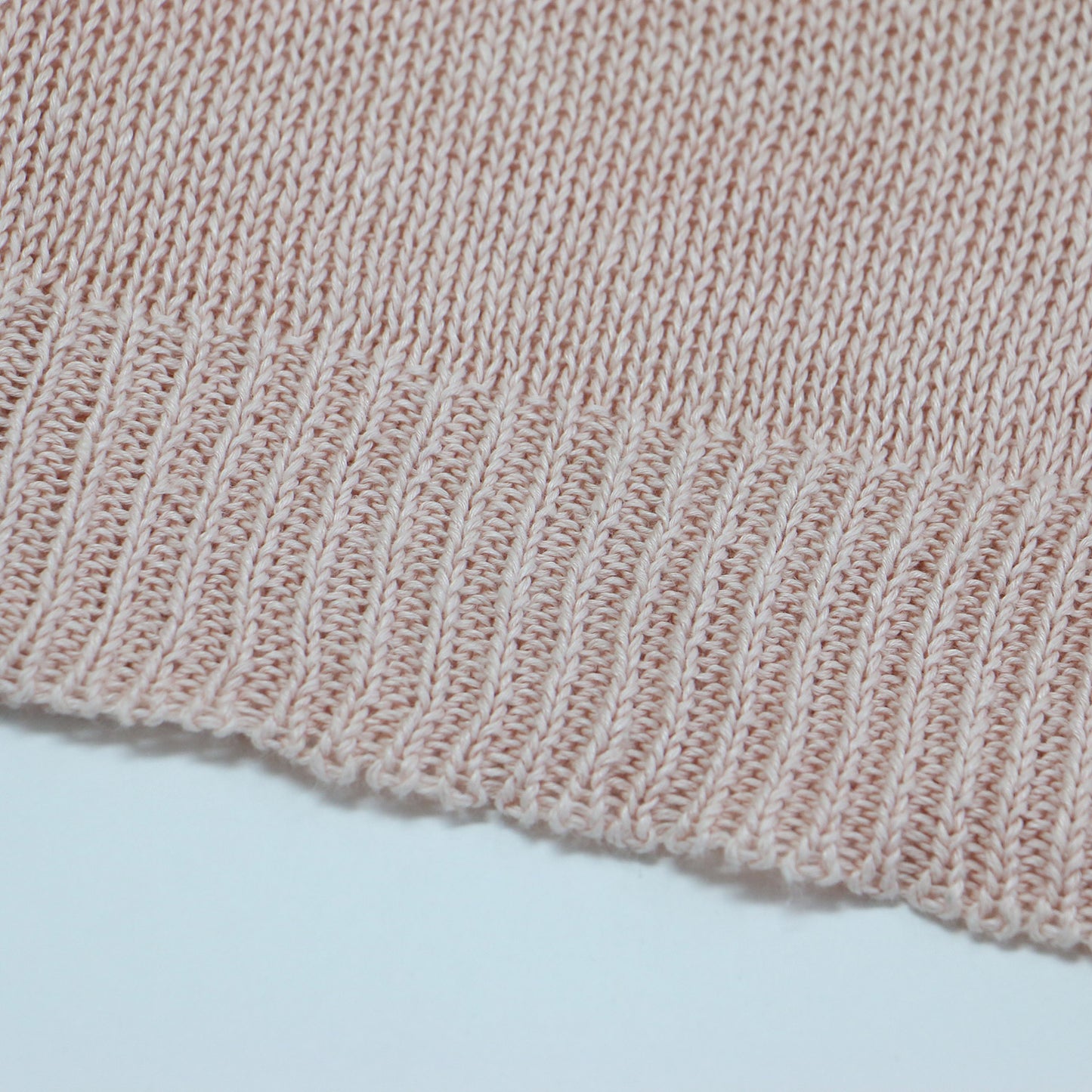 23春夏 襟付き 半袖 カーディガン / ニット ローゲージ リネン