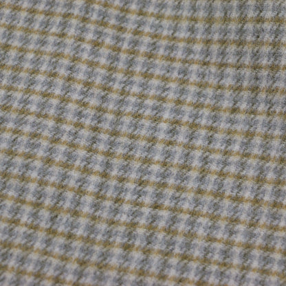 23秋冬 リバー 巻きスカート / ラップスカート ロング丈 リバーシブル チェック ウール コットン