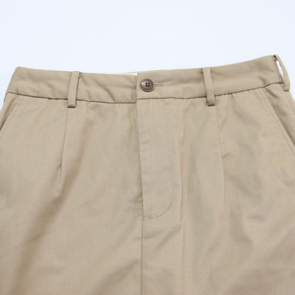 23秋冬 ローライズ チノ アイライン スカート / タイトスカート マキシ丈 スリット コットン