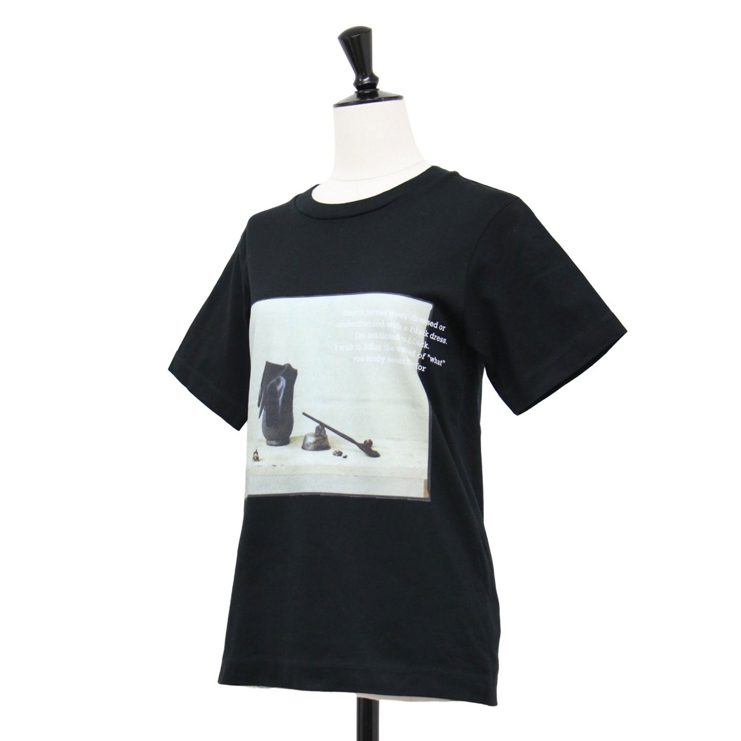 23春夏 フォトプリント 半袖 Tシャツ / カットソー クルーネック ハーフスリーブ コットン