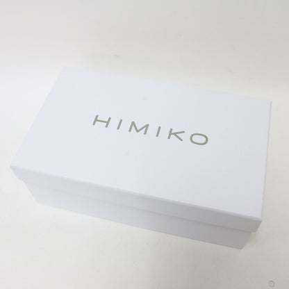 25春夏 クロス メッシュ ローヒール サンダル / スクエアトゥ メタリック ストラップ レザー