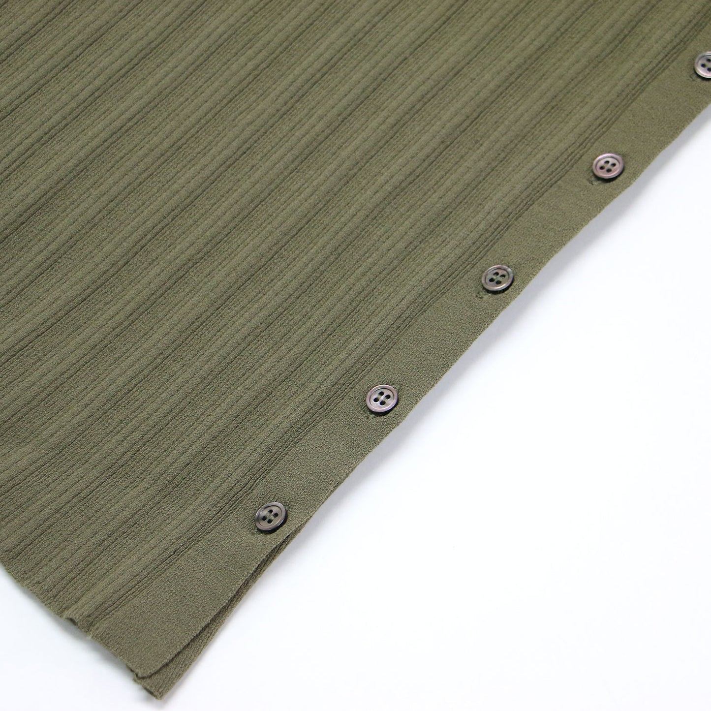 22春夏 リブ ニット ノースリーブ ワンピース / Compact Crepe Pattern Rib DRESS ロング クルーネック サイドボタン