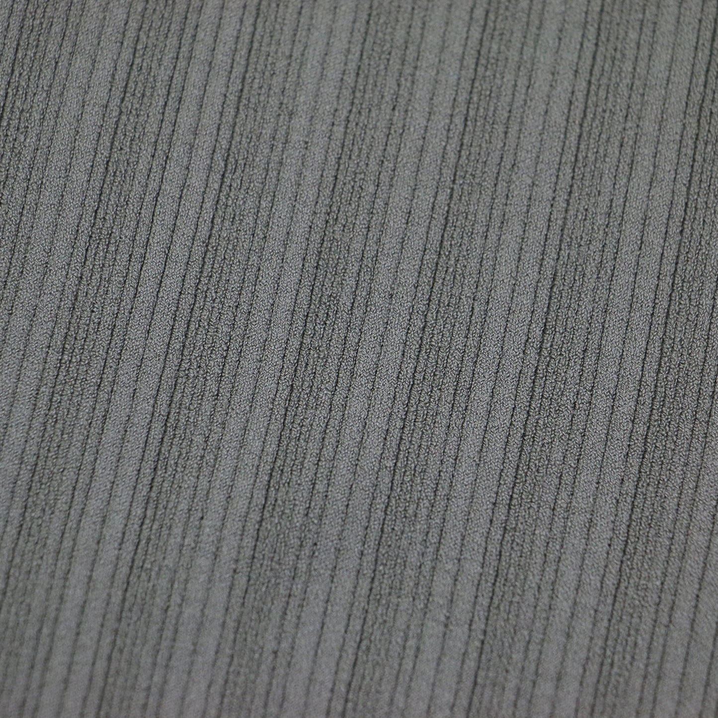 22春夏 リブ ニット ノースリーブ ワンピース / Compact Crepe Pattern Rib DRESS ロング クルーネック サイドボタン