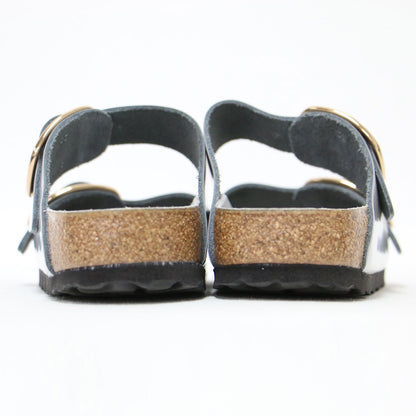 25春夏 アリゾナ ビッグ バックル サンダル / ARIZONA BIG BUCKLE HEX フラット ダブルベルト レザー