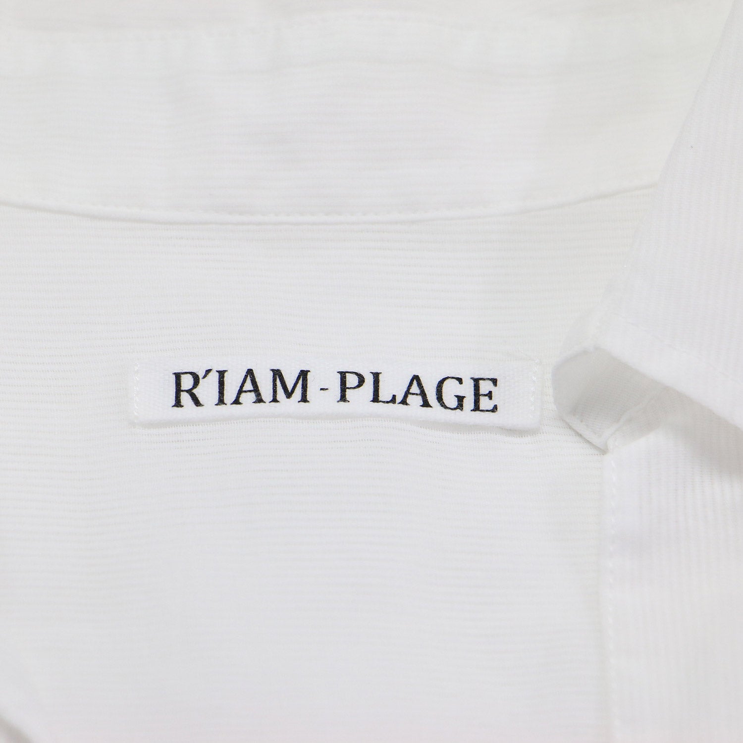 RIAM 25春夏 シャドウストライプ シャツ / ブラウス 長袖 V