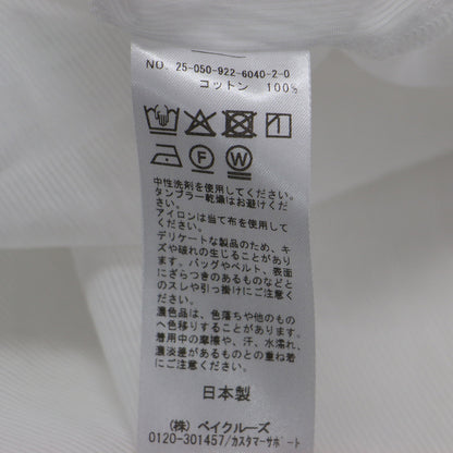 RIAM 25春夏 シャドウストライプ シャツ / ブラウス 長袖 Vネック 襟付き シアー コットン