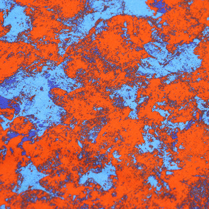 プリント スウェット シャツ / プルオーバー クルーネック 長袖 総柄 コットン