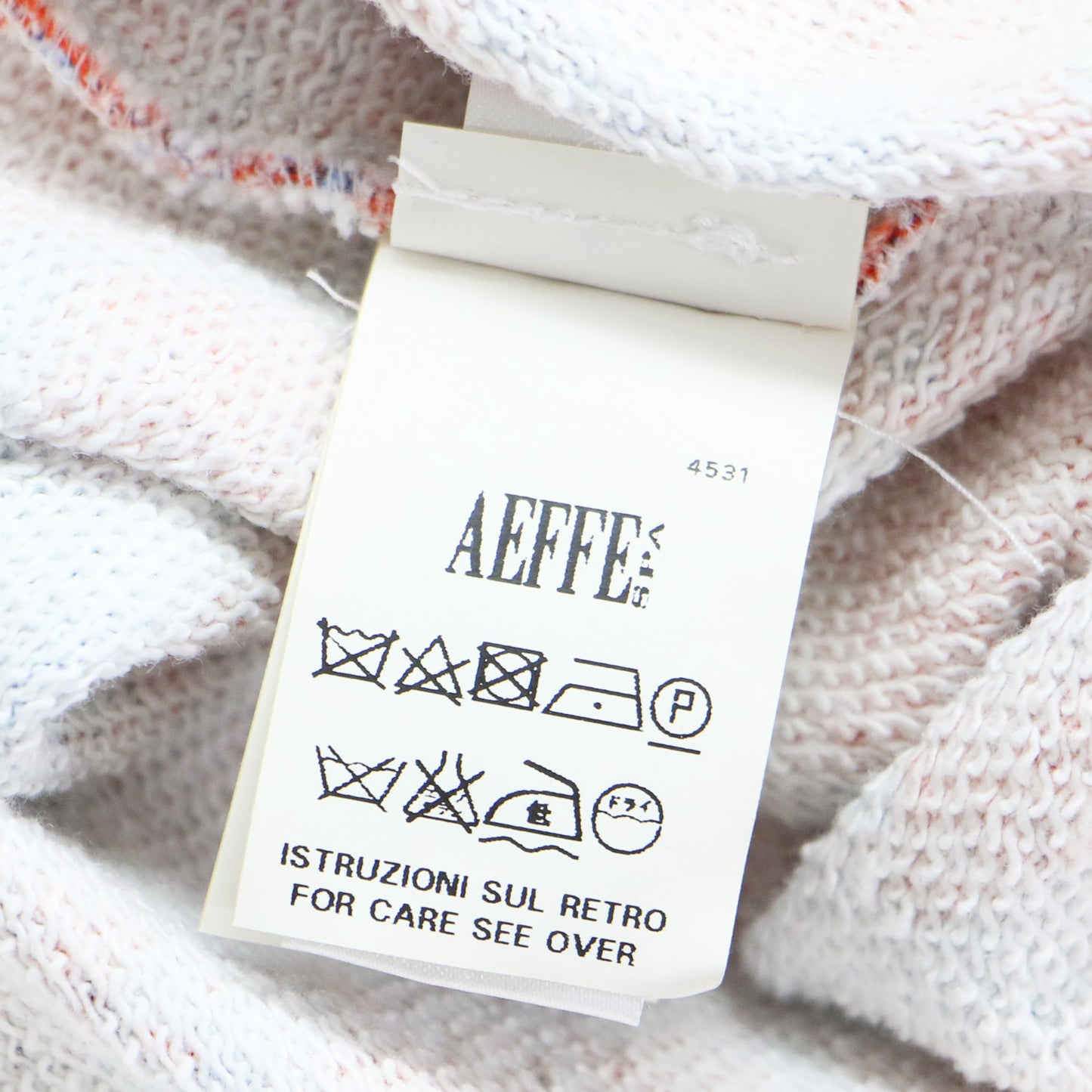 プリント スウェット シャツ / プルオーバー クルーネック 長袖 総柄 コットン