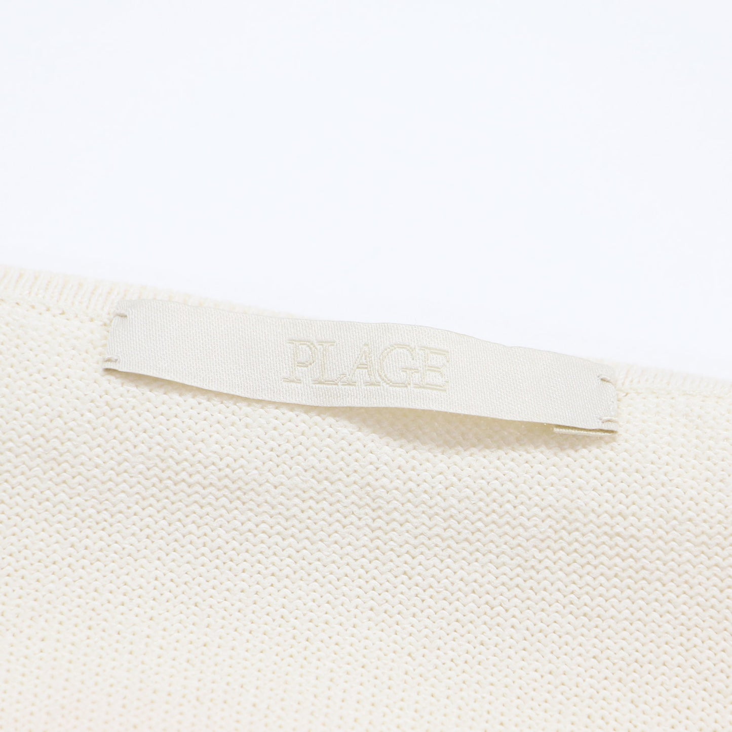 25春夏 ペーパー ミックス スリーブレス ニット / Paper Mix Sleeveless プルオーバー ノースリーブ スクエアネック