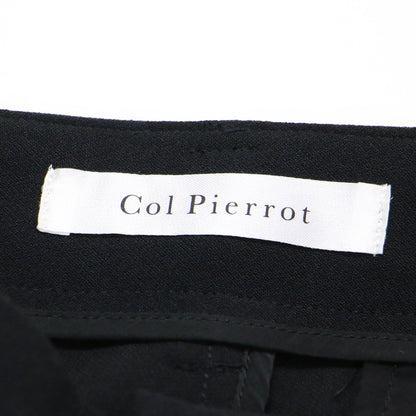 24秋冬 ストレッチ スリット パンツ / Strech Slit Pants ラックス テーパード ハイウエスト ジョーゼット