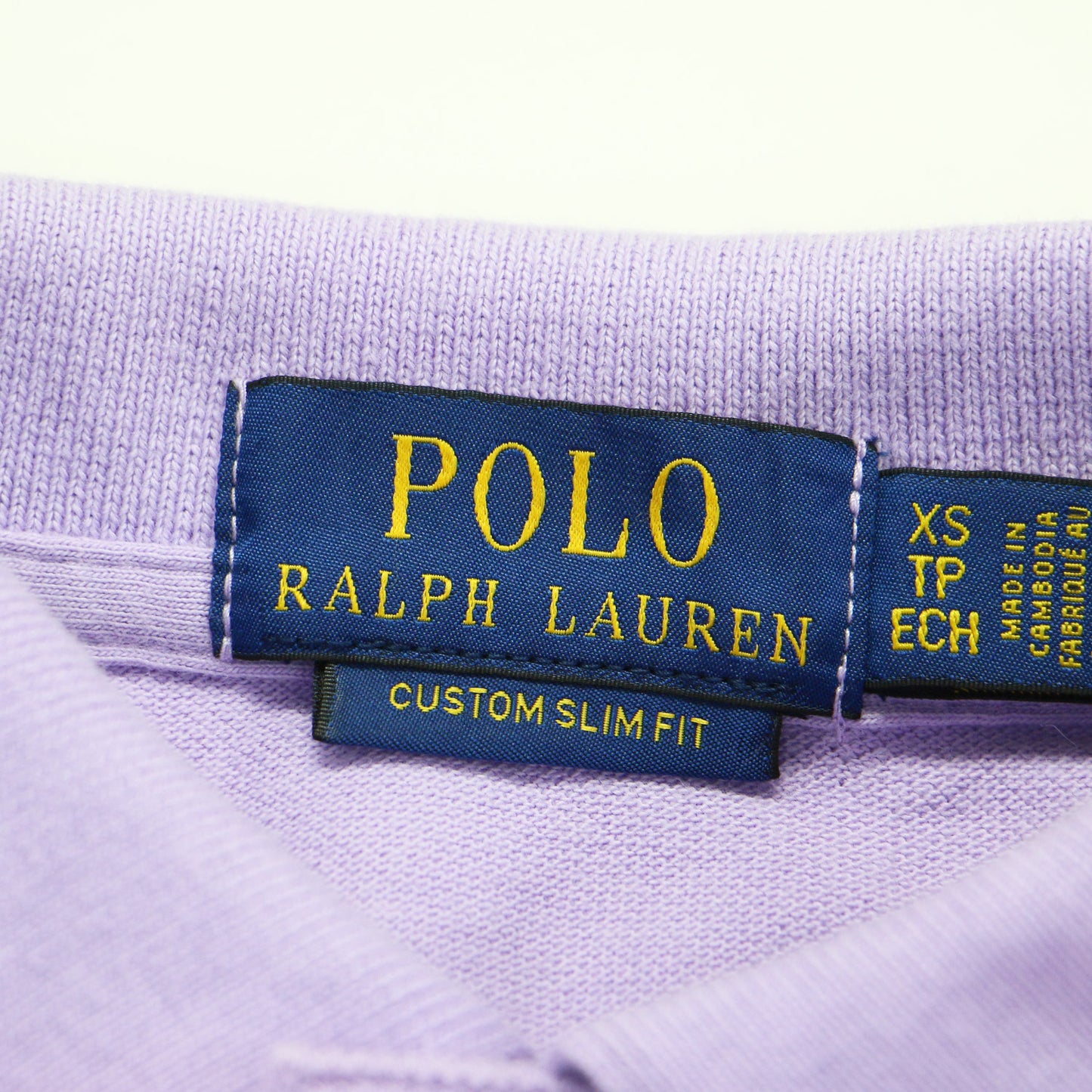 25春夏 カスタム スリム フィット メッシュ ポロシャツ / 半袖 ポニー刺繍 コットン